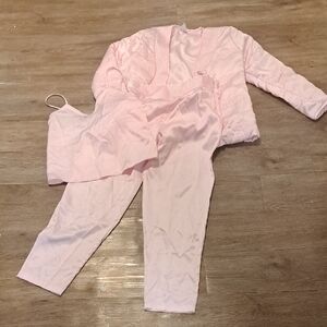 Gilligan & O'Malley Soft Pink Pajama Set